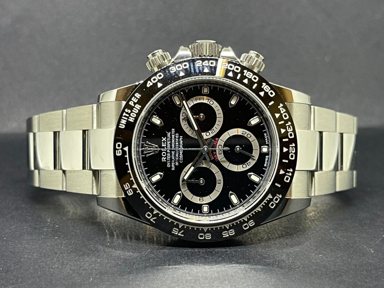 Daytona black ceramic bezel best sale